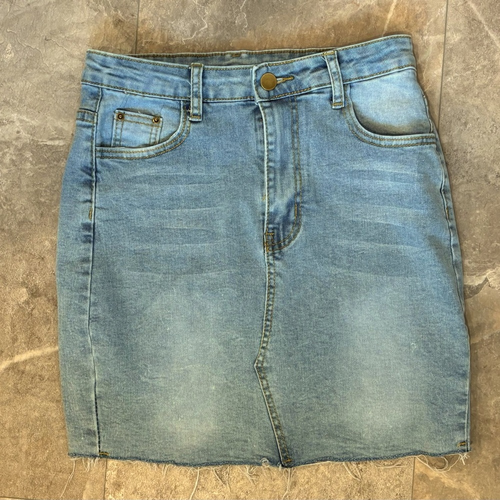 NWOT Denim Skirt - Picture 1 of 3